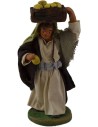 Shepherd with fruit box on his head 10 cm