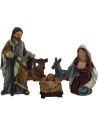 Set 11 figure 9 cm Natività, Re Magi, angelo, pastore e pecora