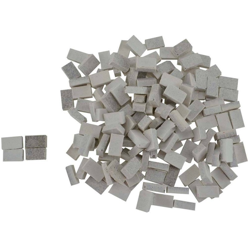 Marble effect bricks 20x6x9 mm, bag 125 pcs