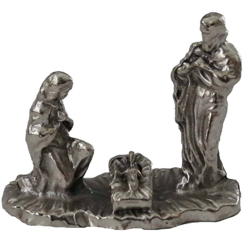 Natividad de metal 2 cm Mundo Pesebres