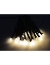 20 LED warm white light chain with batteries