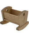 Wooden cradle 6x5 cm