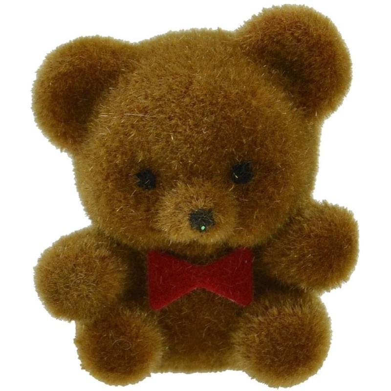 Plush with bow 3 cm