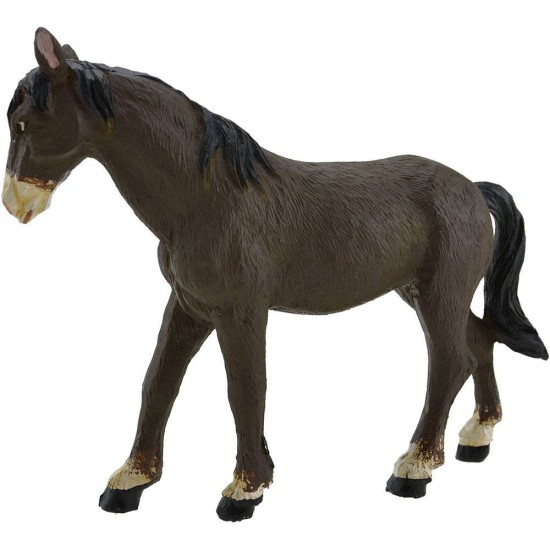 Cavallo 13 cm in resina Mondo Presepi