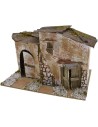 Casa rustica per presepe cm 20x14x13 h. Mondo Presepi