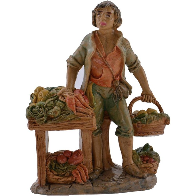 Greengrocer 10 cm nativity scene