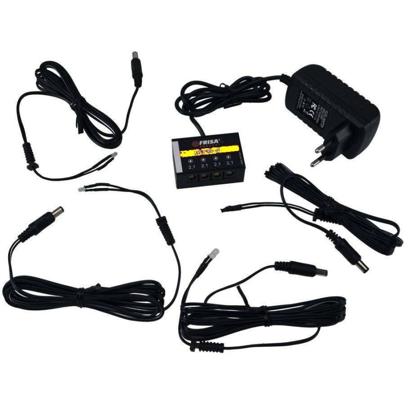 Kit de 4 luces LED parpadeantes amarillas con