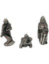 Nativity 1,5 cm in metal 3 subjects