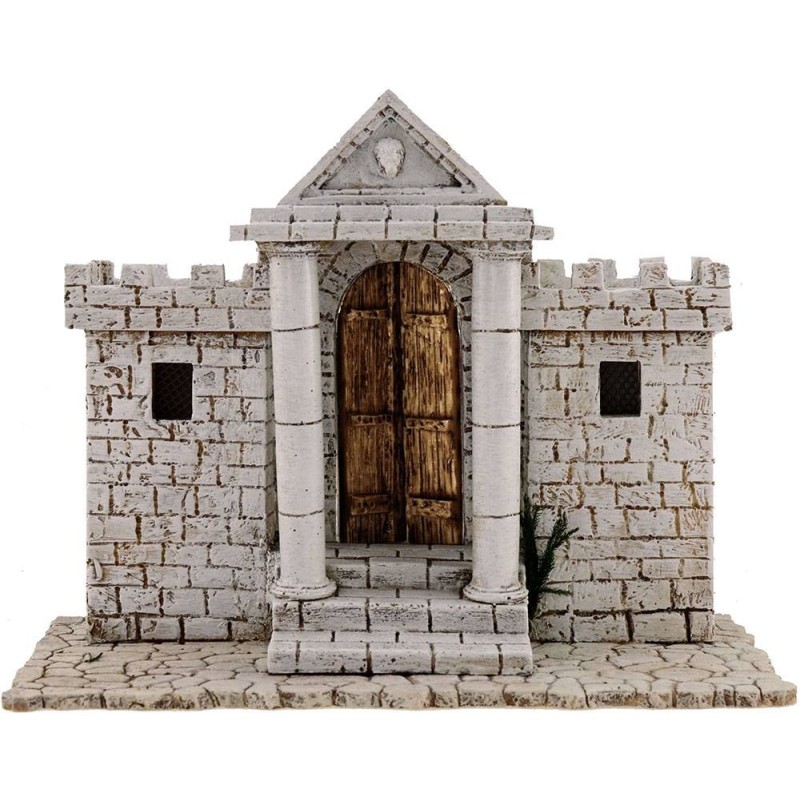 Castillo de resina para belén de 31x15,5x24 cm de altura. Mundo