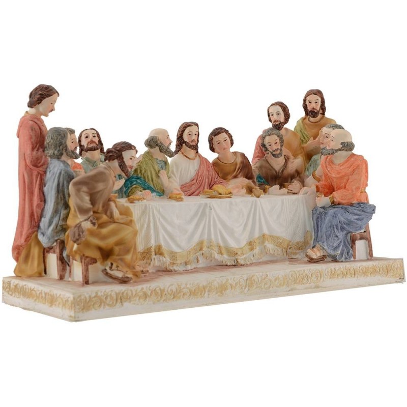 Última cena altura con estatuas 13 cm -