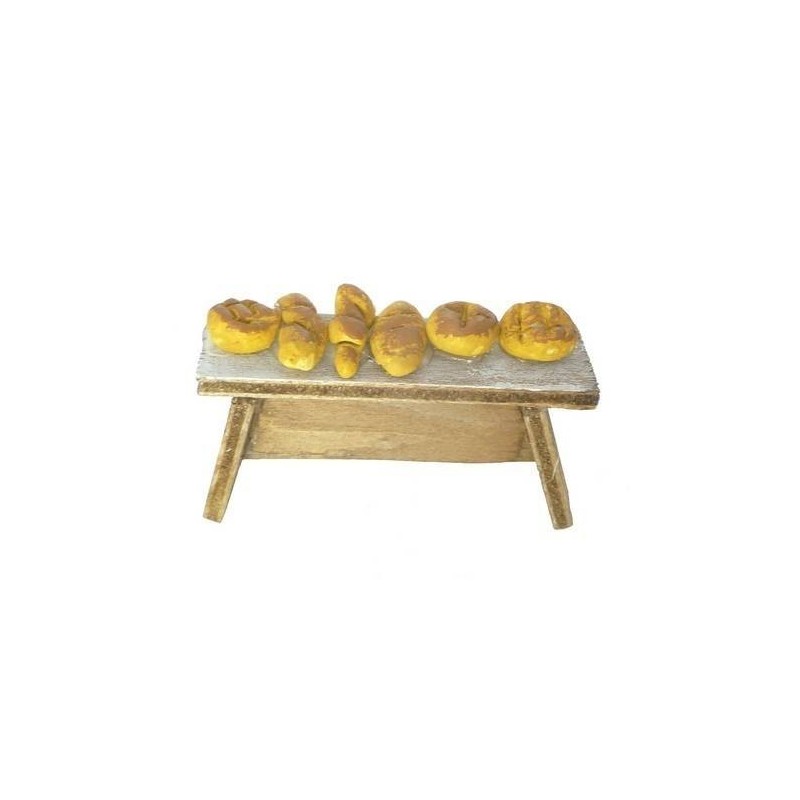 Table with bread cm 6x2x3, 5 h.