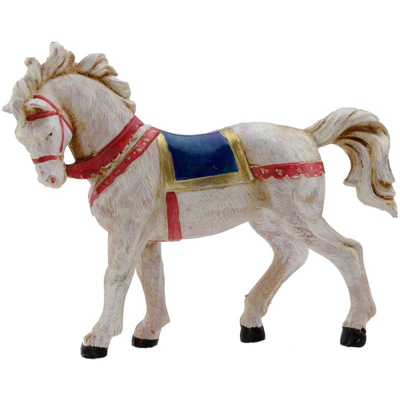 Caballo blanco 12 cm Fontanini Mundo Pesebres