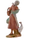 Woman with geese 9.5 cm Fontanini