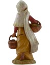 Oriental woman with baskets 12 cm Fontanini