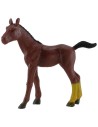 Cavallo marrone in pvc per statue 6-8 cm Mondo Presepi