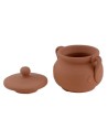 Terracotta pot with lid ø 3 cm