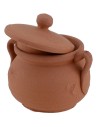 Terracotta pot with lid ø 3 cm