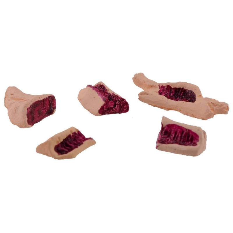 5-piece terracotta meat set
