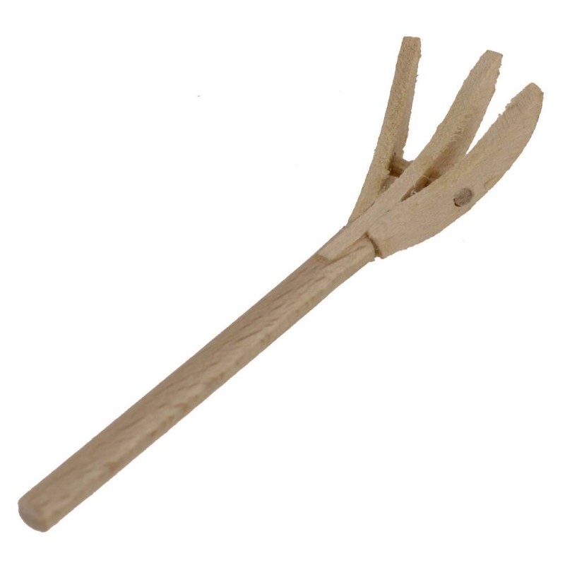 Wooden fork 7 cm