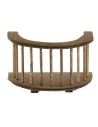 Semicircle railing in wood cm 7x4x4 h.