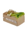 Resin box with vegetables cm 3x2x2 h.