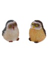 Pair of owls for creche 1,4 cm