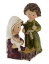 Nativity naif in resin 6 cm