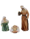 Palestinian nativity 3 subjects in resin series 10 cm