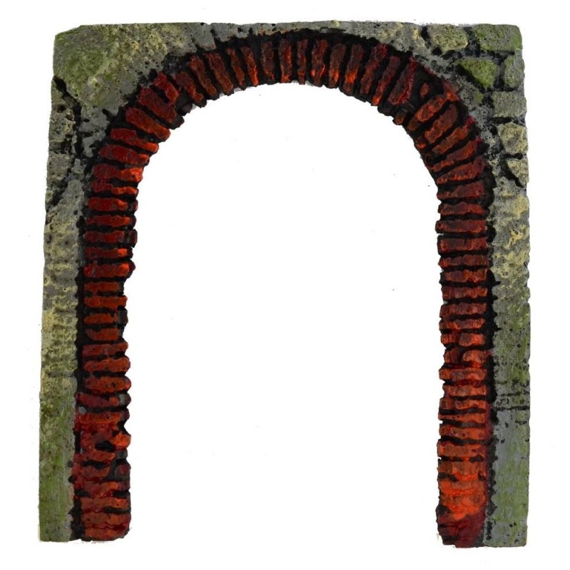 Arco Románico en resina de 14x15 cm de altura. Mundo Pesebres