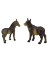 Ox and donkey for 10 cm resin statues