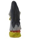 Resin peasant with straw 12 cm