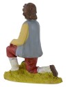 Kneeling Shepherd in resin 12 cm