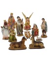 Set Nativity 9 cm 11 subjects per presepe