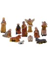 Set Nativity 6 cm 11 subjects per presepe