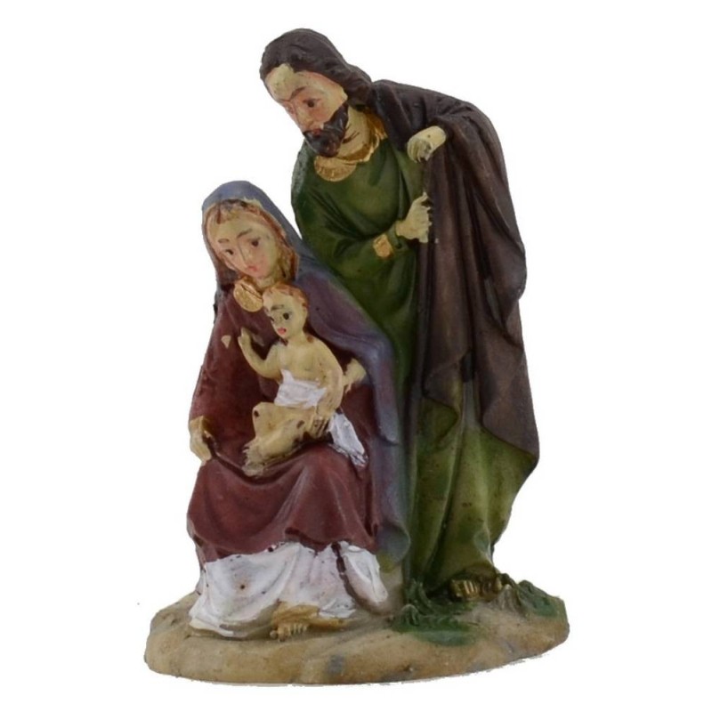 Natividad de 6 cm en resina Mondo Presepi