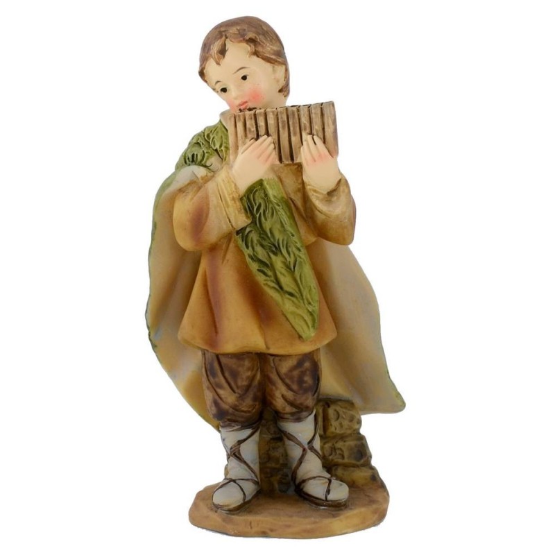 Harmonica player in series resin 15 cm