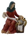 Natività in resina 15 cm presepe Mondo Presepi