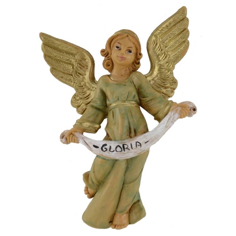 Ángel para colgar en PVC lux 16 cm Mundo Belenes