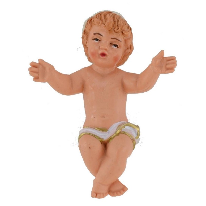 Niño Jesús 7 cm en PVC Mundo Belenes