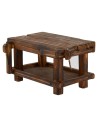 Table with wooden morse cm 14,5x9, 5x7, 5 h