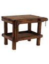 Table with wooden morse cm 18x10x15 h. for statues from 30 cm