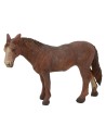 Brown horse for statues 12 cm