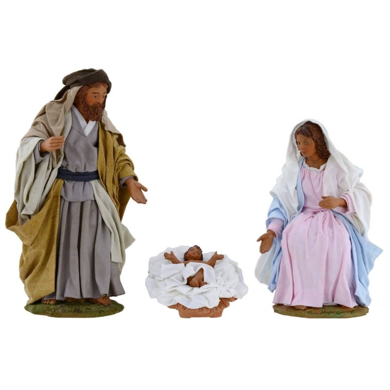 Natividad 3 figuras 24 cm Mundo Belenes