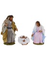 Natività 3 soggetti 24 cm Mondo Presepi