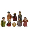 Set Nativity 11 cm 8 subject line children