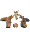 Natividad 6 figuras serie 12 cm Landi Moranduzzo Mundo Belenes