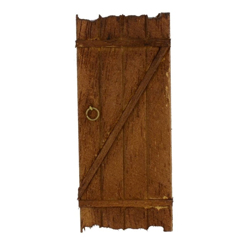 Porta in legno cm 4x9 h Mondo Presepi