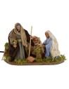 Nativity 3 pieces in terracotta for presepe in motion cm 12