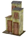 Casa a tre colonne cm 24x17,5x36 h per statue 12 cm Mondo