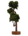 Tree with green chioma h. 13 cm